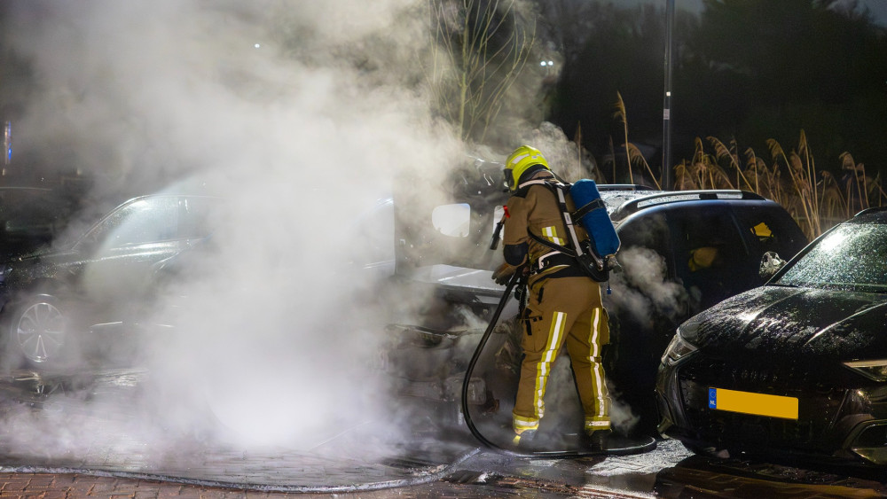 Two more car fires on Shubertstraat in Haarlem, police investigating