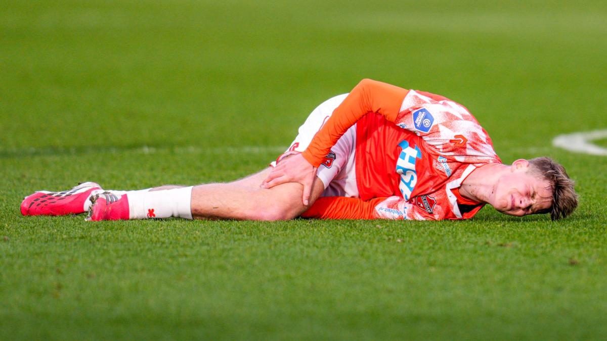 Einde seizoen voor Volendammer Dave Kwakman: 