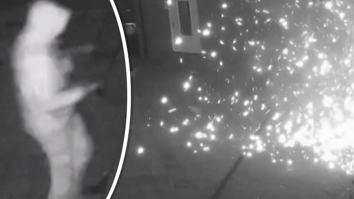 Politie deelt camerabeelden van man die explosief plaatst bij kindercentrum Heiloo