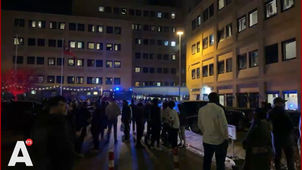 Asylum seeker center in Southeast evacuated after fire, waiting residents turn it into a party