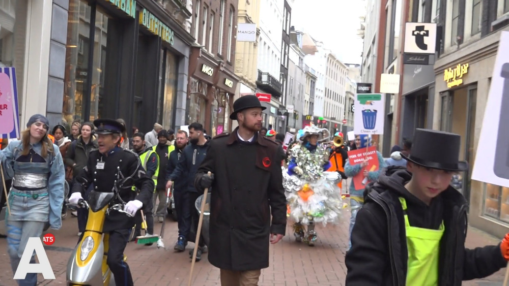 Cleanup spectacle in city center: "We must take care of this beautiful city of ours"