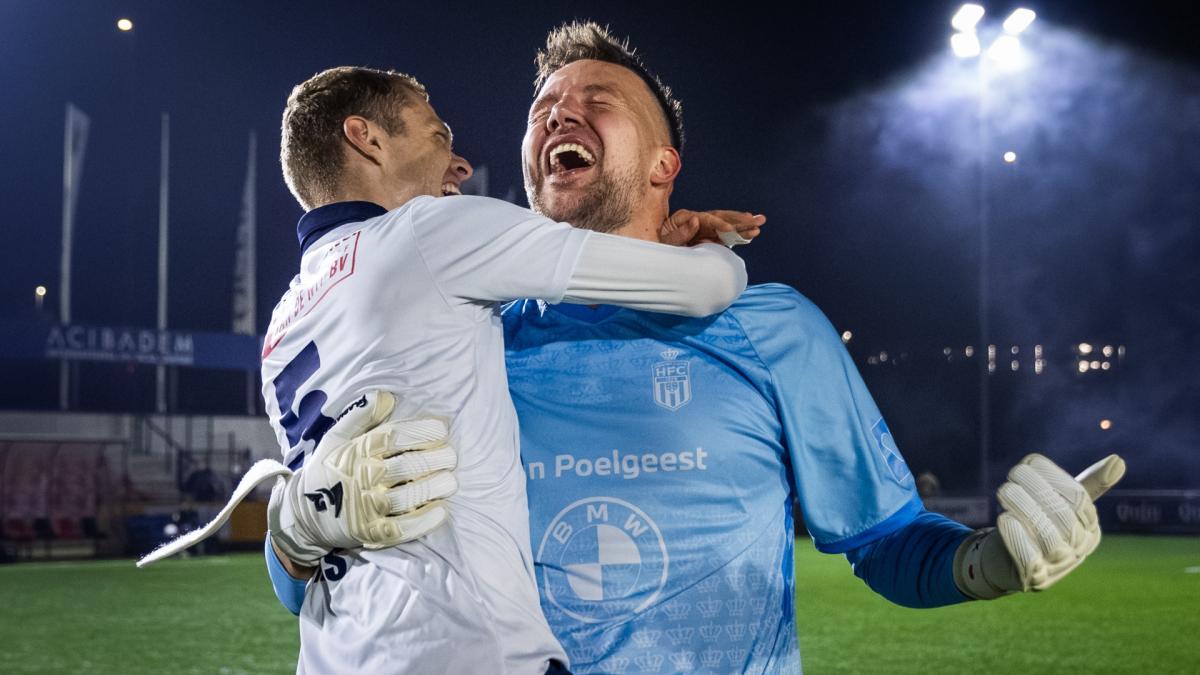 Doelman Mitchel Michaelis verkiest alsnog Katwijk boven Volendam: 