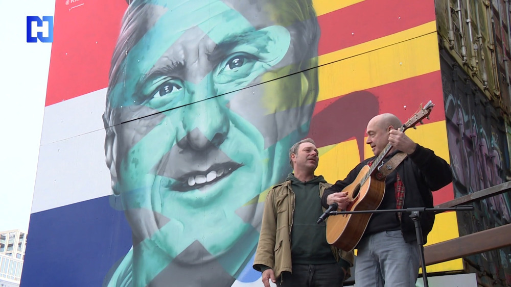 Reint and Juda sang to Johan Cruijff in person: One of the most beautiful days of our lives