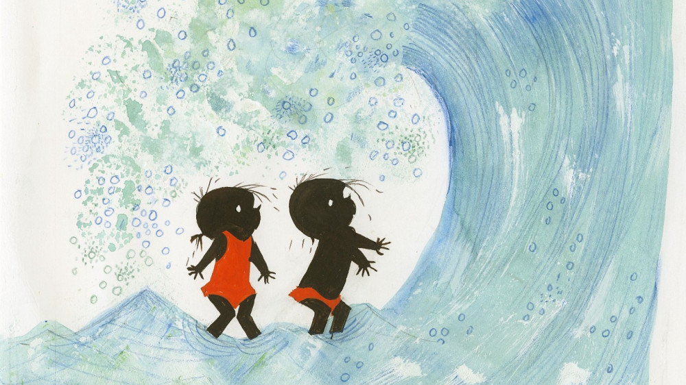 Drawings by Fiep Westendorp, illustrator of Jip and Janneke, at the Rijksmuseum