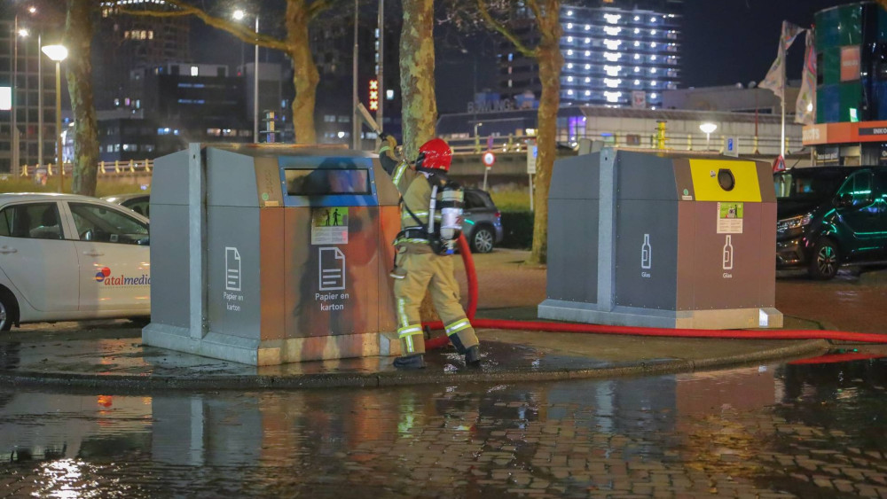 Group of youths throw eggs, bicycles and stones at firefighters in North