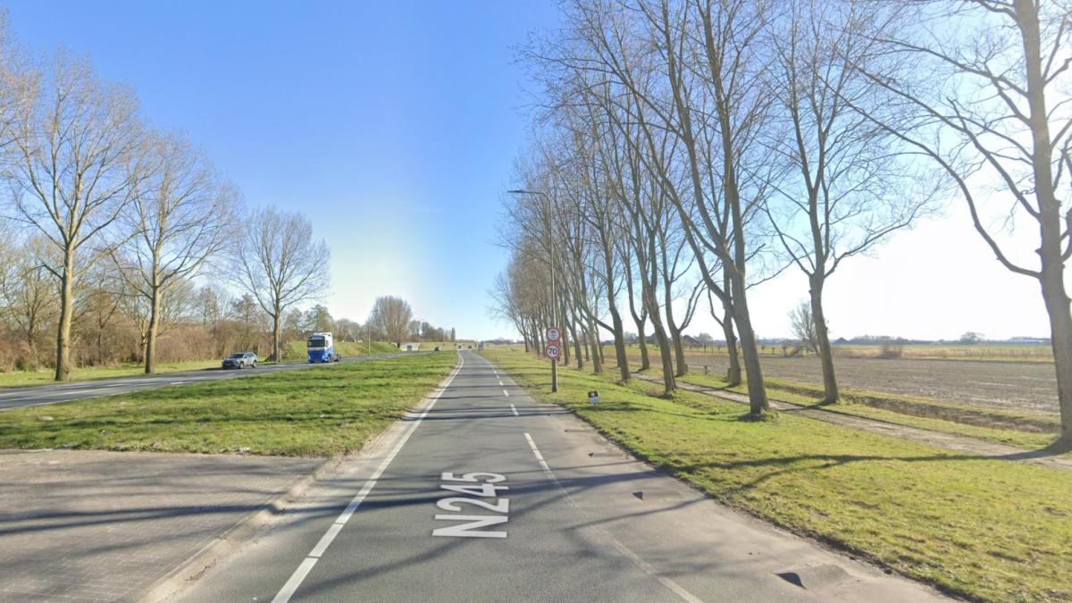 N245 bij Schagen drie weken dicht