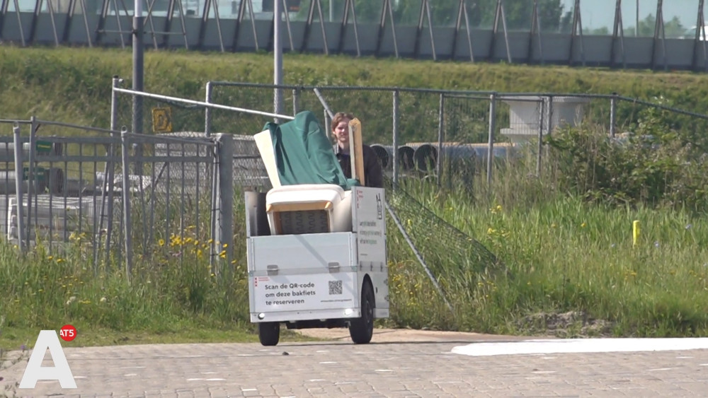 Municipality wants more cargo bikes for bulky waste despite theft and limited use