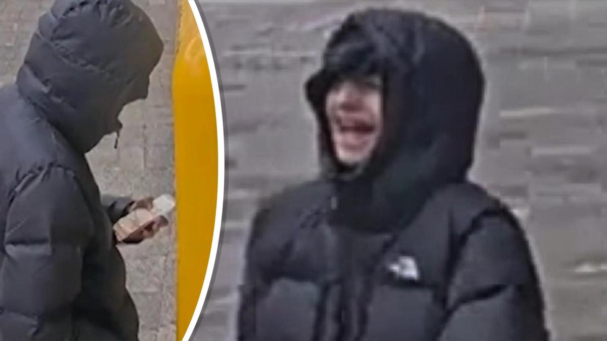 Beelden van bankfraudeur na brutale oplichting in Den Helder