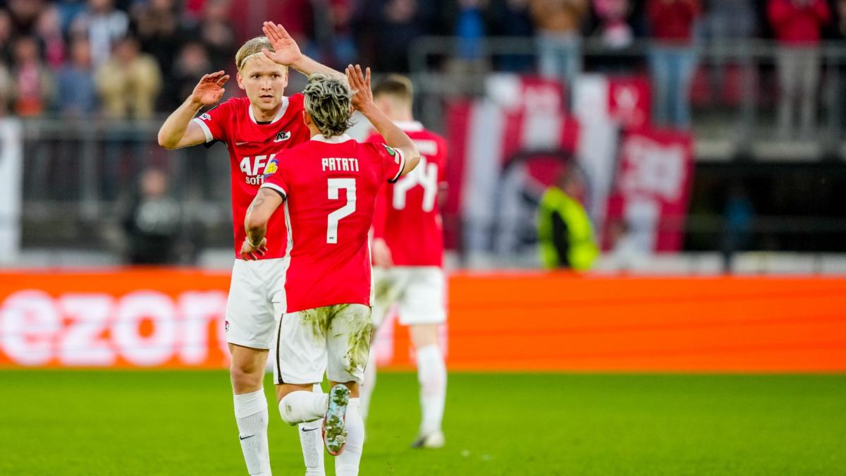 Lees terug: Europese droom spat uiteen voor B-ploeg AZ na uitschakeling door Shakhtar