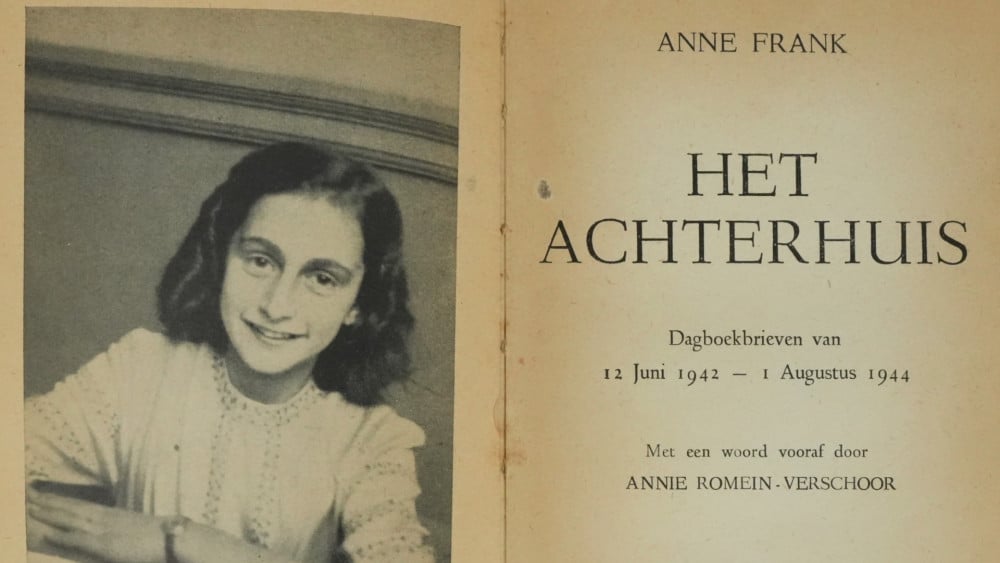 'Unique' first edition of Anne Frank's diary surfaces in Gooi thrift store