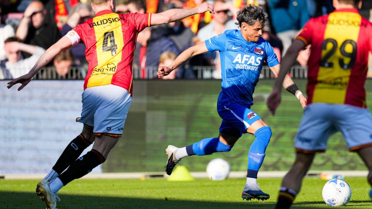 Lees terug: bekerwinnaar AZ speelt twee dagen na huldiging gelijk tegen Go Ahead Eagles