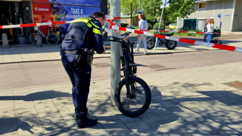 Boy on fatbike hospitalized after collision in South district