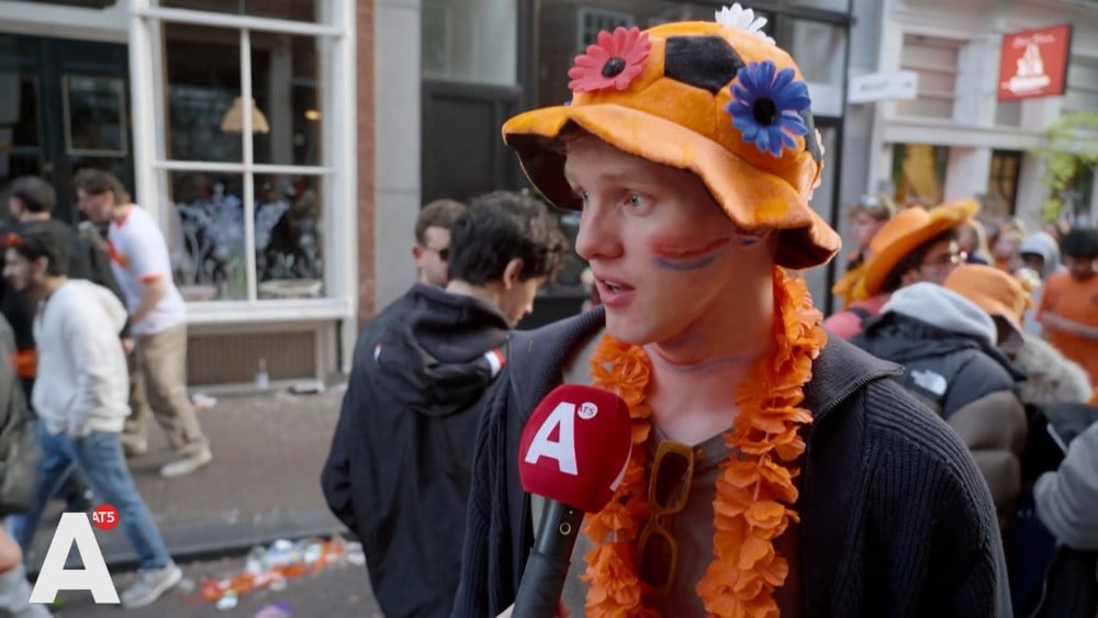 Still plenty of music on the streets of Amsterdam, though police sometimes intervene: "They ruined the vibes"