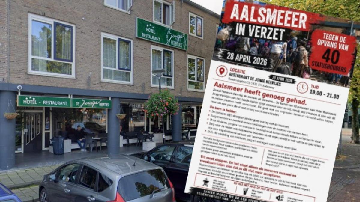 Gaat Aalsmeer Loosdrecht achterna? Protest tegen opvang statushouders in hotel