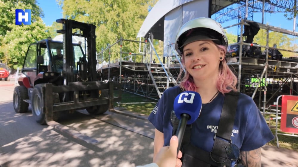From stage construction to security: Bevrijdingspop volunteers are working hard