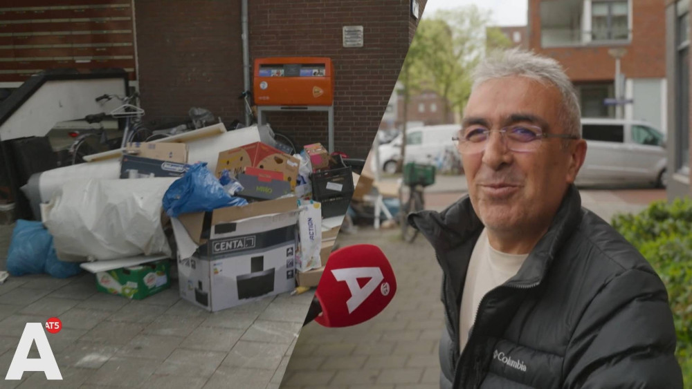 Trash on every corner at Herman Hellingplantsoen, residents blame themselves