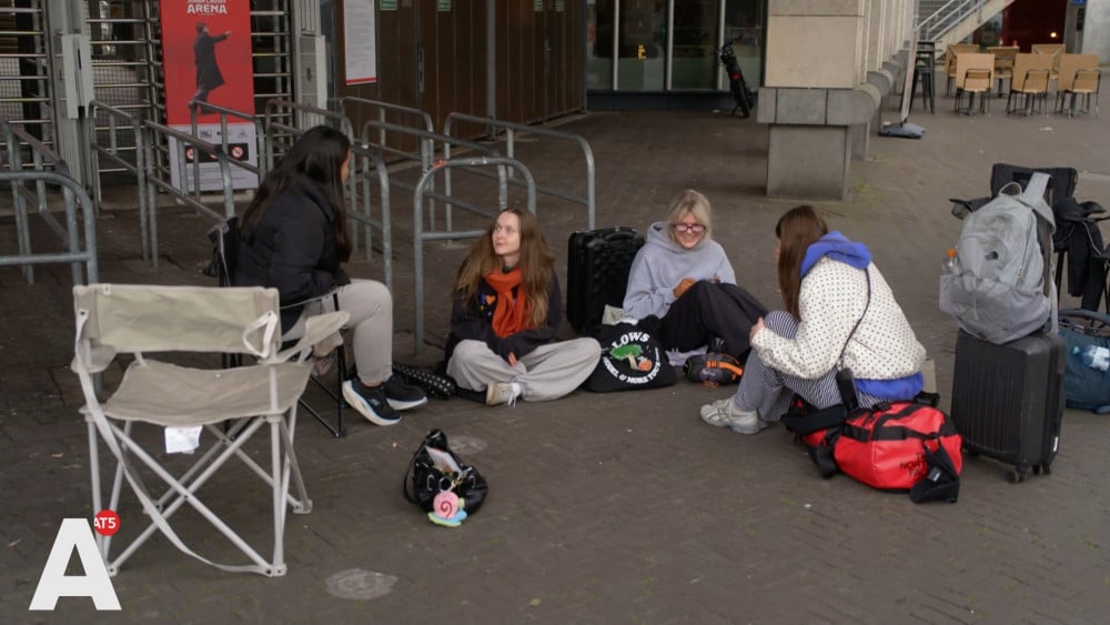 They're already here: Harry Styles fans already camping out for Saturday's concert