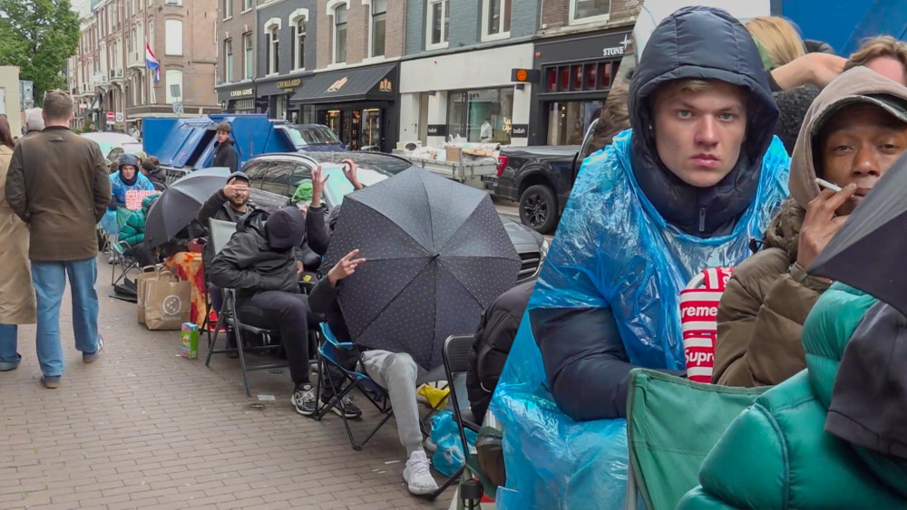 Queuing for days for a trendy watch, but mostly for resale: Can make a lot of money
