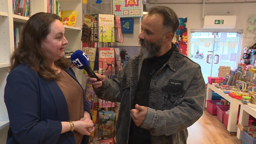 Thrift store worker Francis believes both items and people deserve a second chance