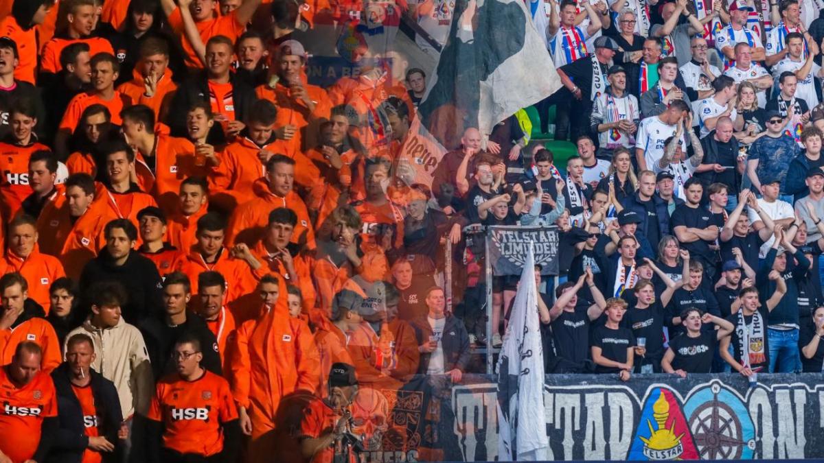 Spanningen nemen grootse vormen aan bij fans van FC Volendam en Telstar
