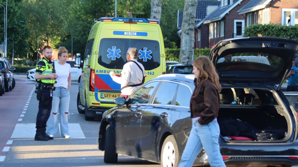 Two on motorcycle hospitalized after collision with parked van