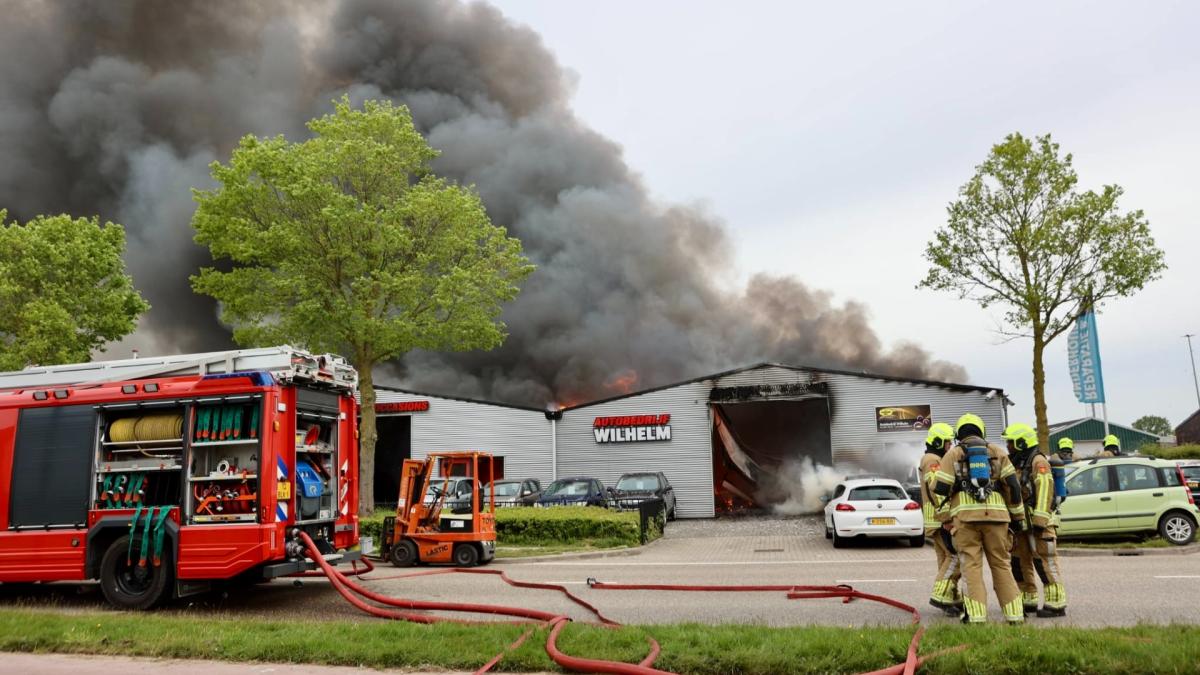Noodverordening voor bedrijventerrein Schagen na vrijkomen asbest bij brand