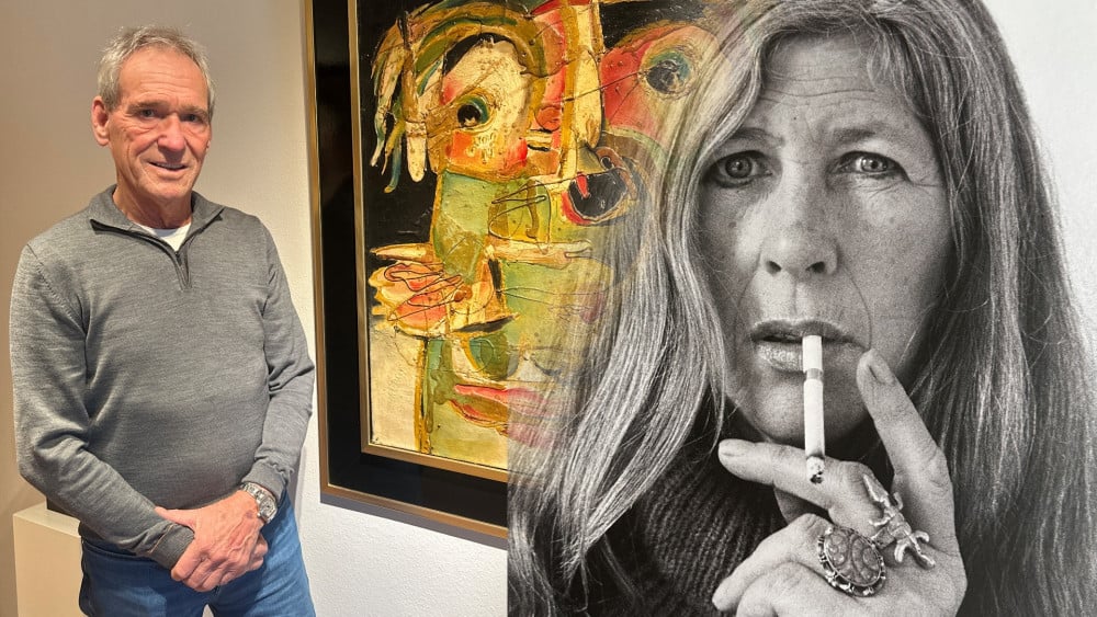 Kunstwerken van 'dwarse' Ans Wortel geveild voor medische noodhulp