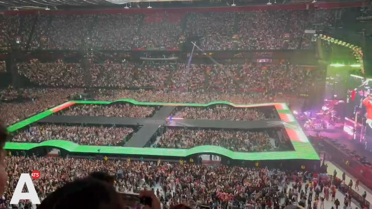 Podium Harry Styles lager na klachten van veelbetalende fans die niets konden zien