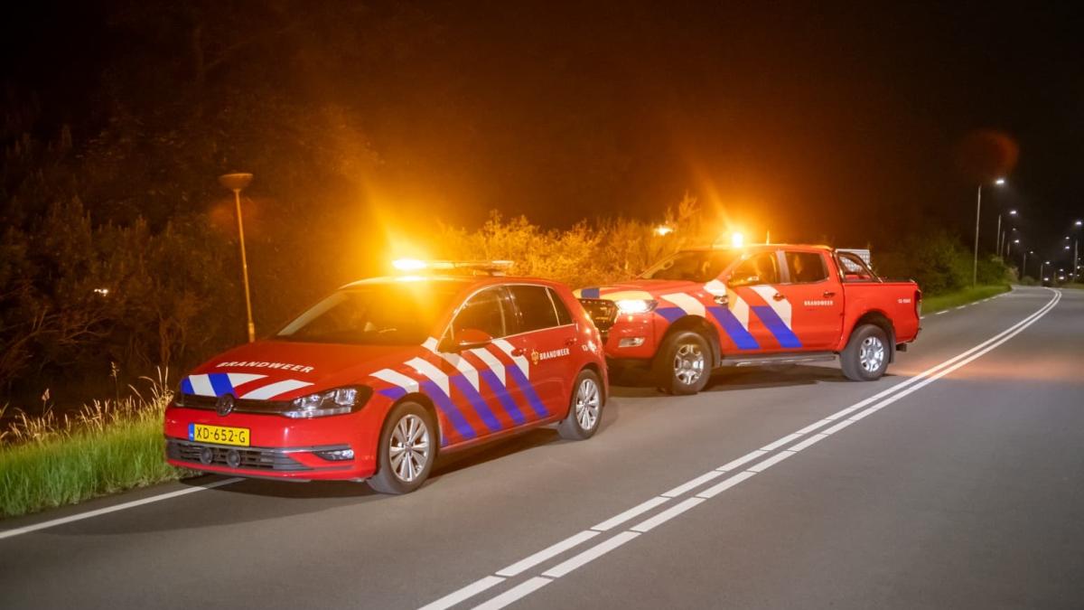 Brandweer zoekt urenlang naar mogelijke duinbrand