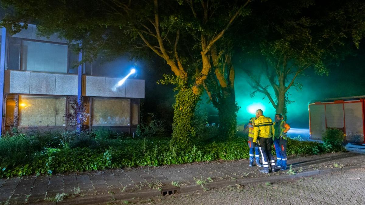 Man aangehouden na brand in leegstaand pand in Hoofddorp