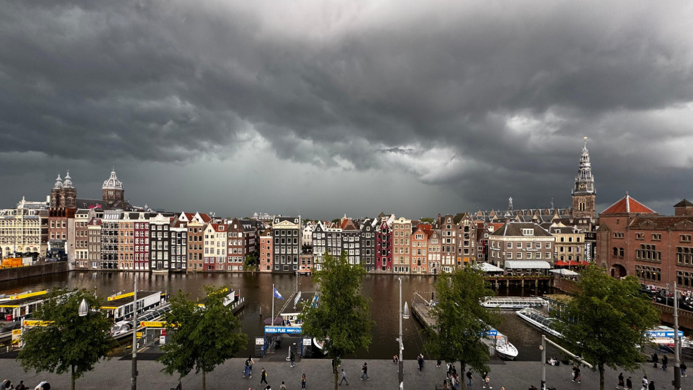 Unsettled weather in the coming days, code yellow tomorrow for thunderstorms