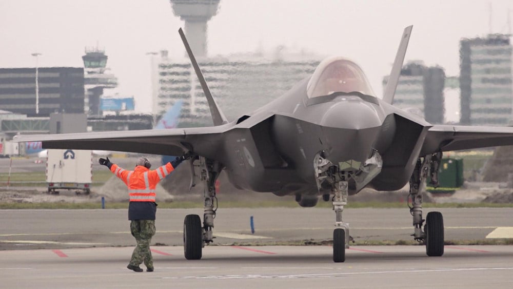 F-35 at Schiphol: Routine training or is there more to it?