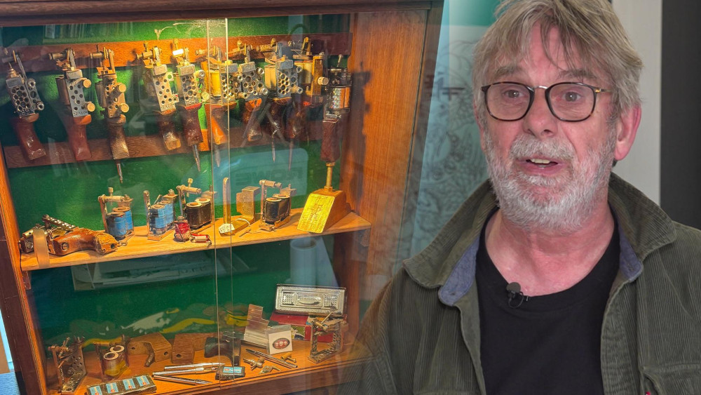Son of Tattoo Peter in tears: father's old tattoo machines stolen