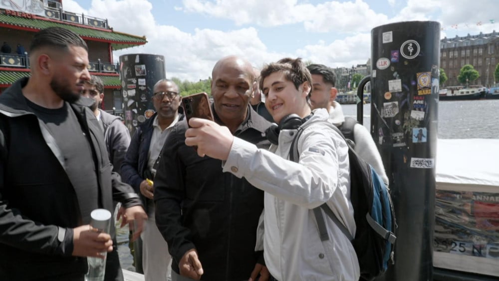 Boxing legend Mike Tyson back in Amsterdam for coffeeshop opening