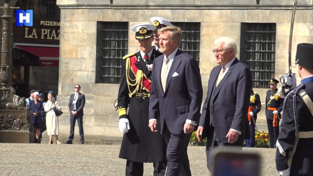 Staatsbezoek trekt veel bekijks, maar wie is toch die man na