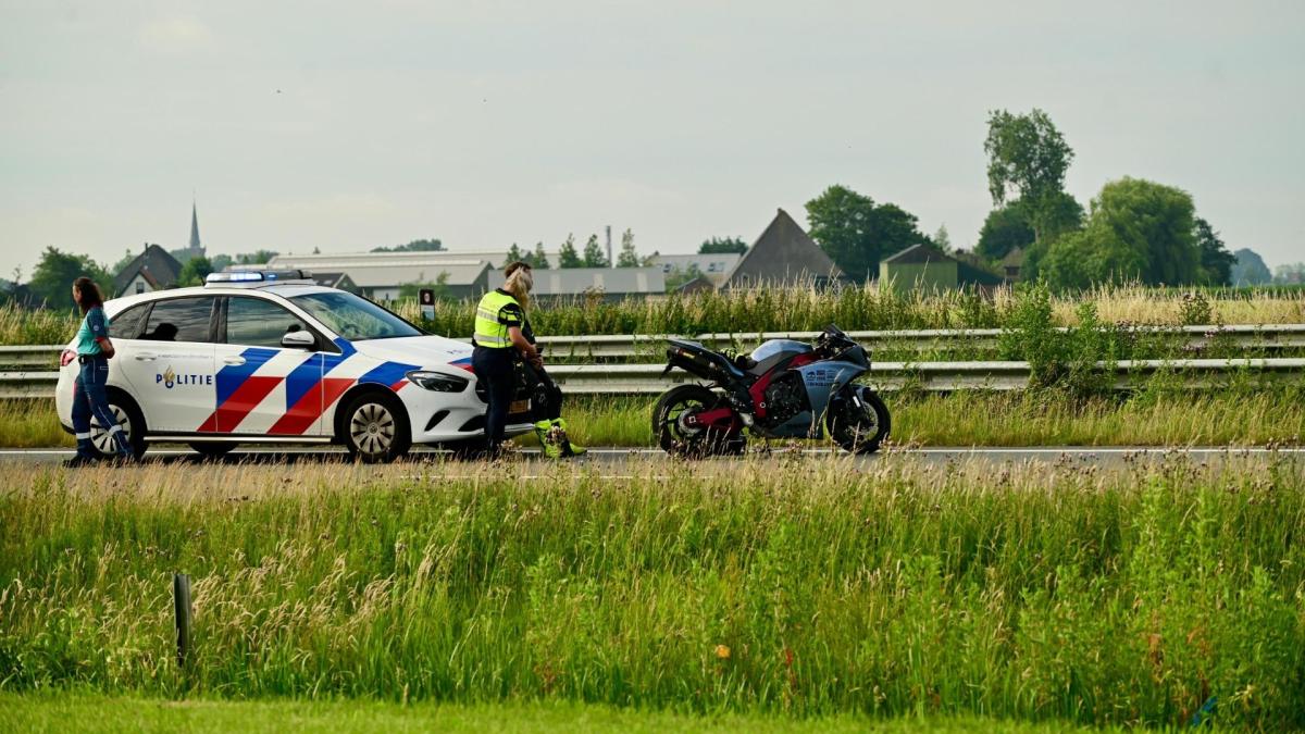 Motorrijder overleden bij eenzijdig ongeval Hoogkarspel