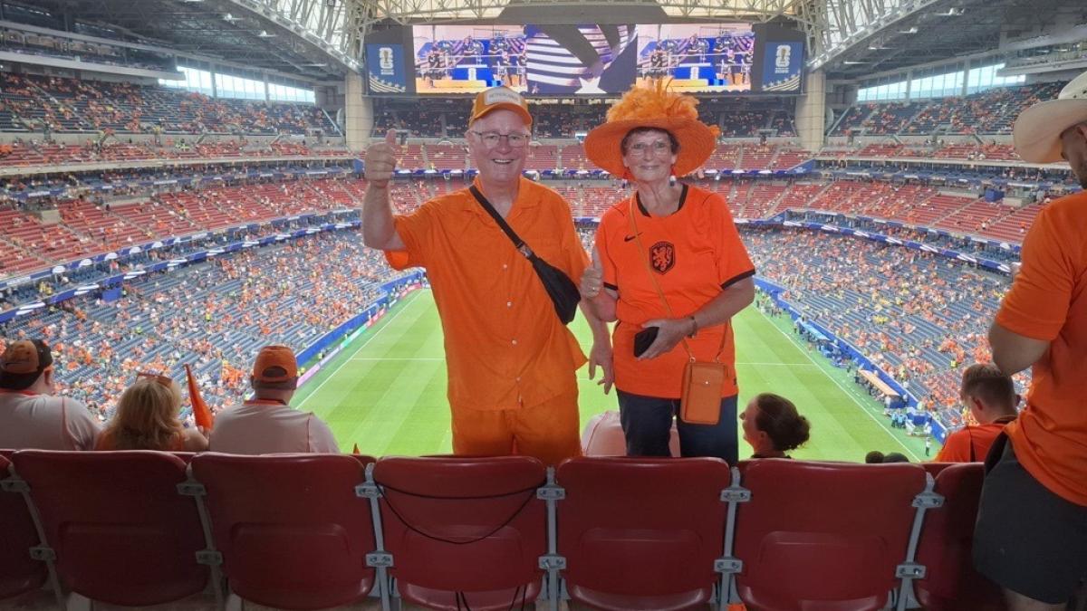 Heimwee, maar vooral dik genieten van Oranje in Houston: 