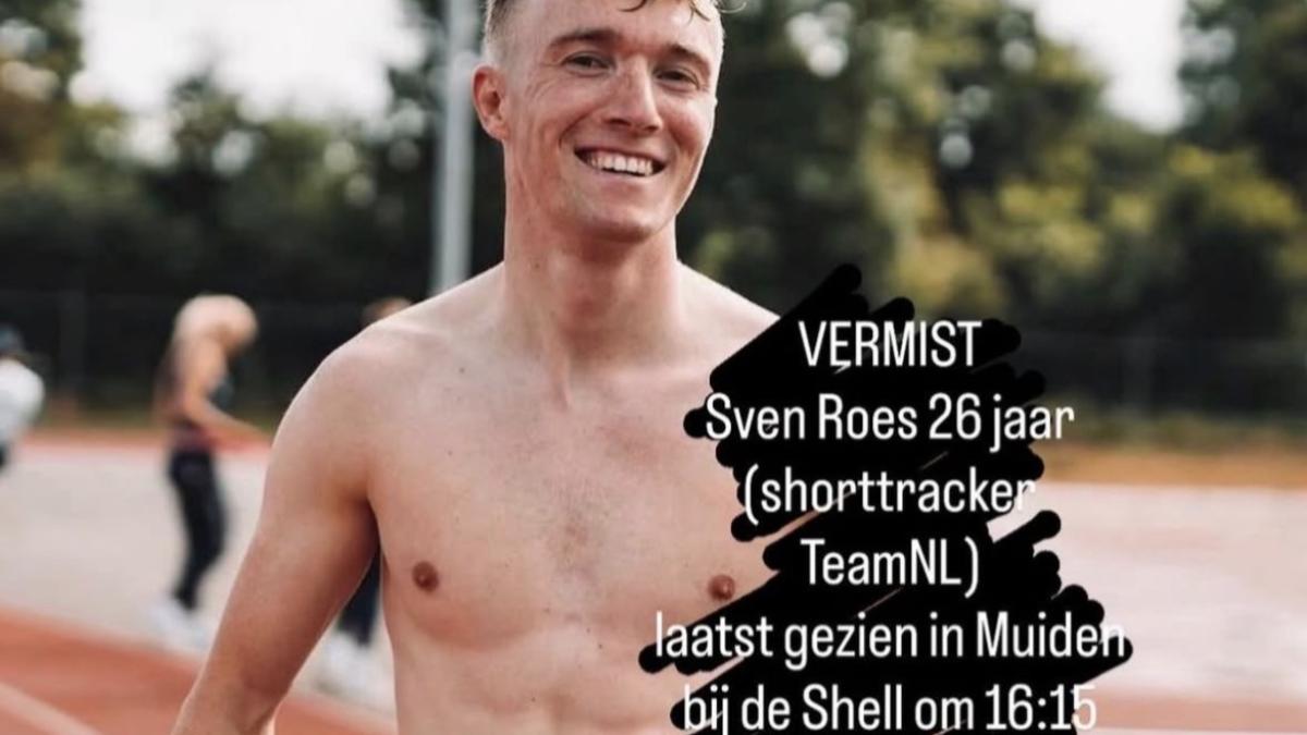 Vermiste shorttracker Sven Roes mogelijk in het buitenland, auto gevonden bij Schiphol