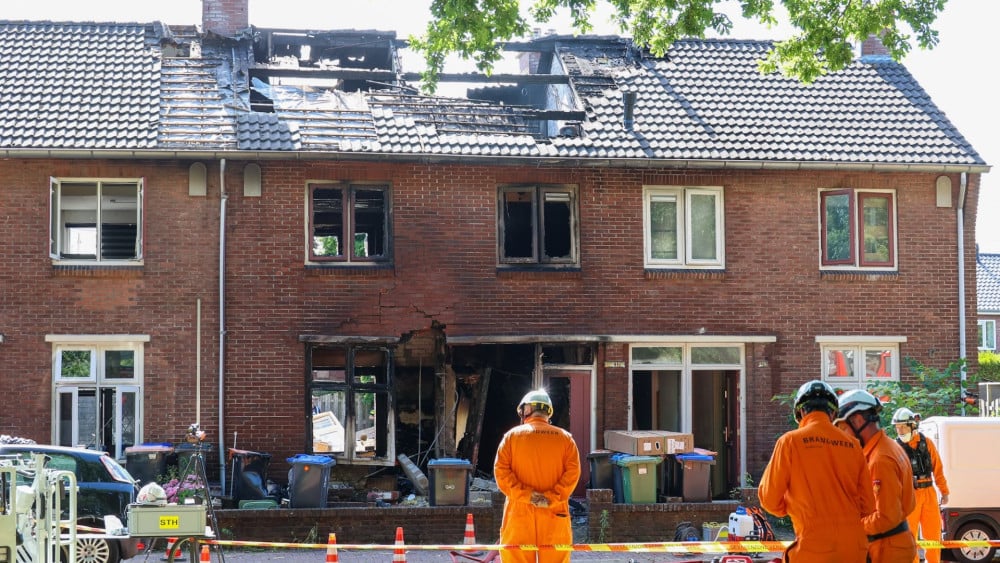 Geen derde slachtoffer gevonden bij brand in Huizen