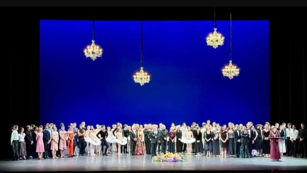 Outgoing director Ted Brandsen honored with Silver Medal at Dutch National Ballet gala