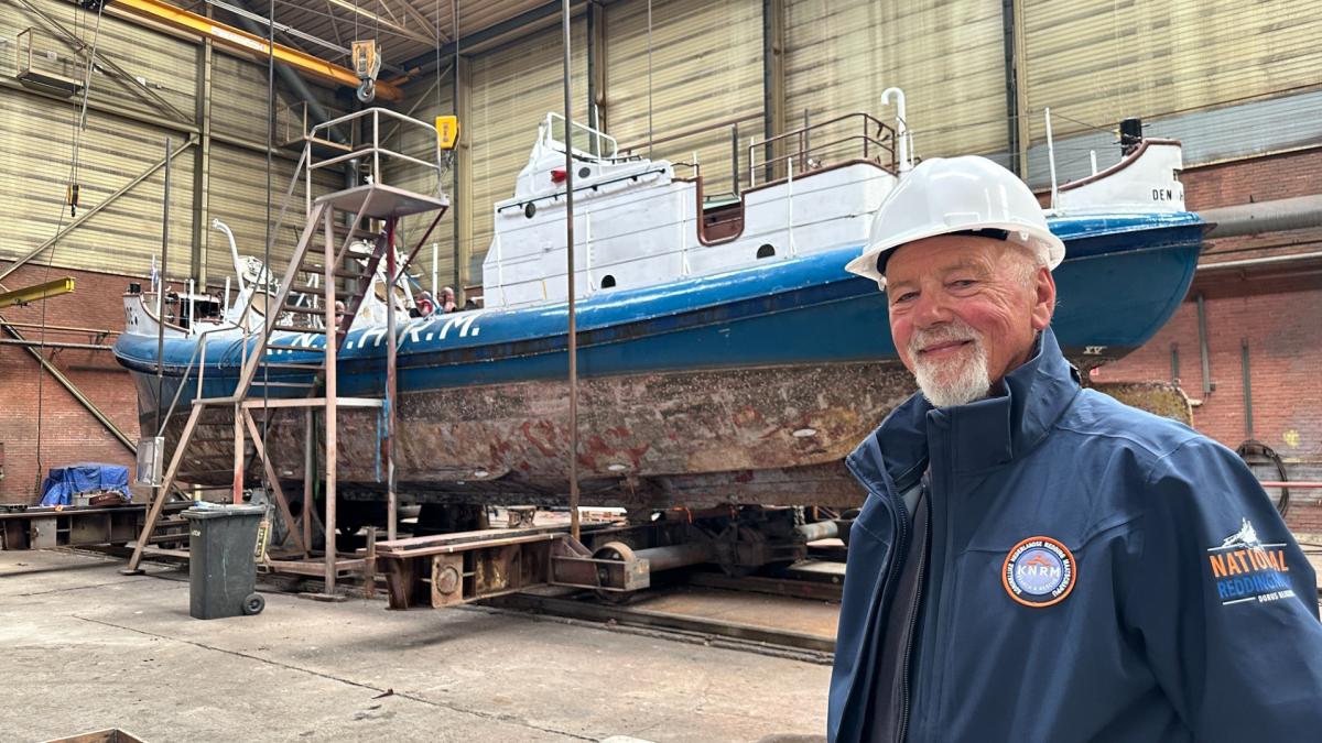 100 jaar oude reddingboot krijgt restauratie: 