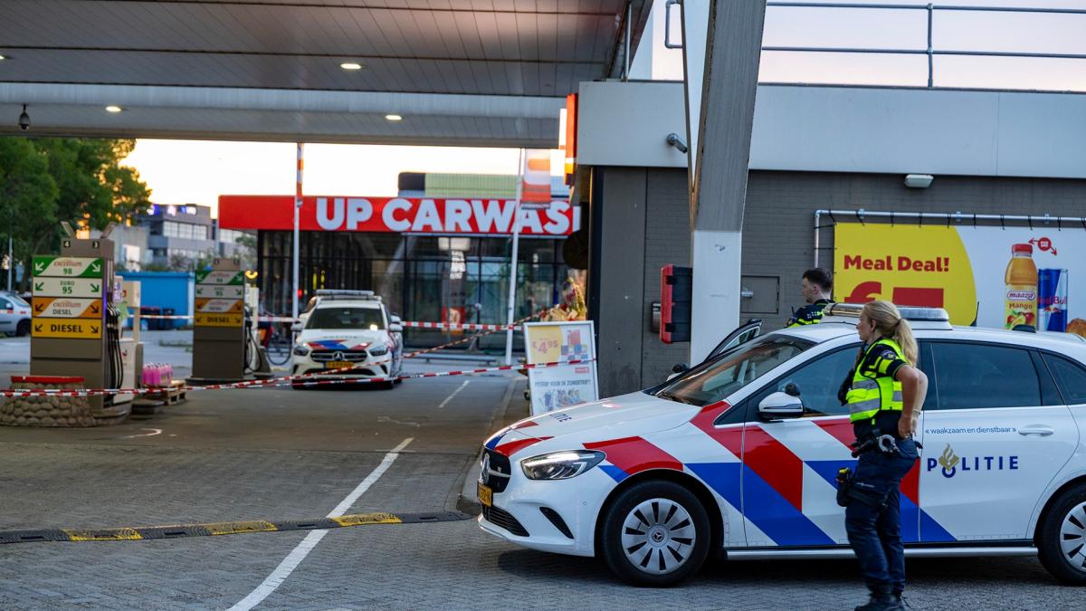 Overval op een tankstation in Beverwijk