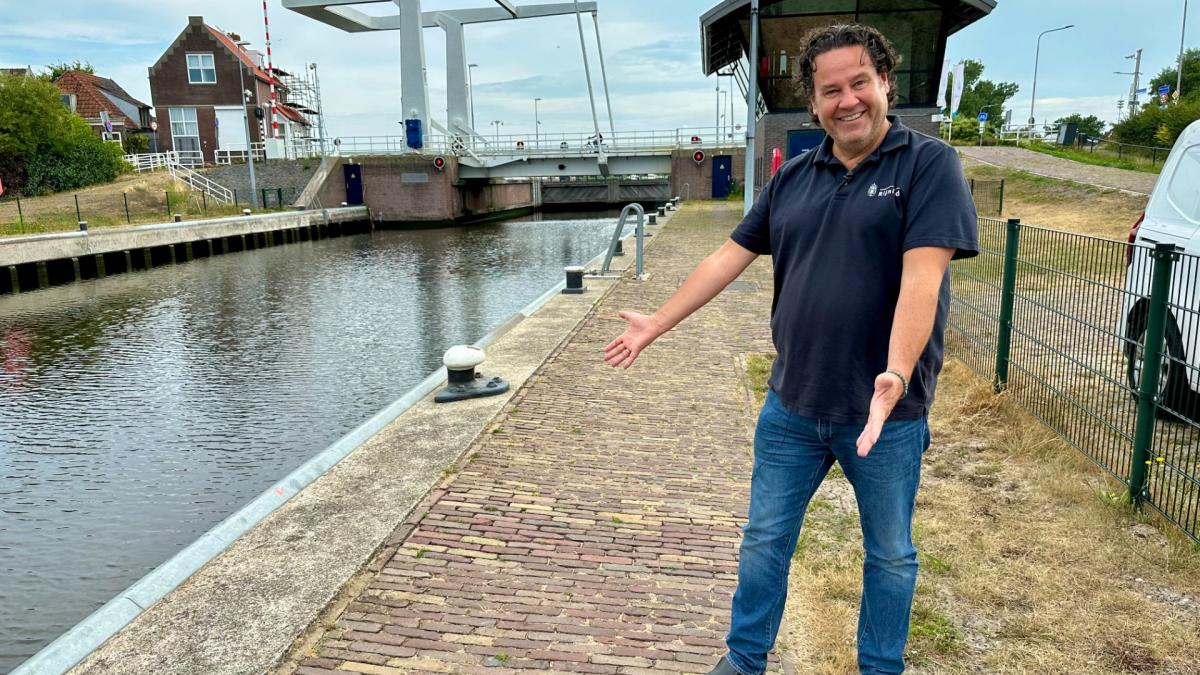 Grote Sluis in Spaarndam minder vaak open door droogte: 