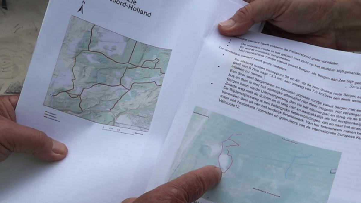 Nieuwe fietsroute Bergen-Schoorl: Fietsersbond tegen 'saaie' 7 km omweg