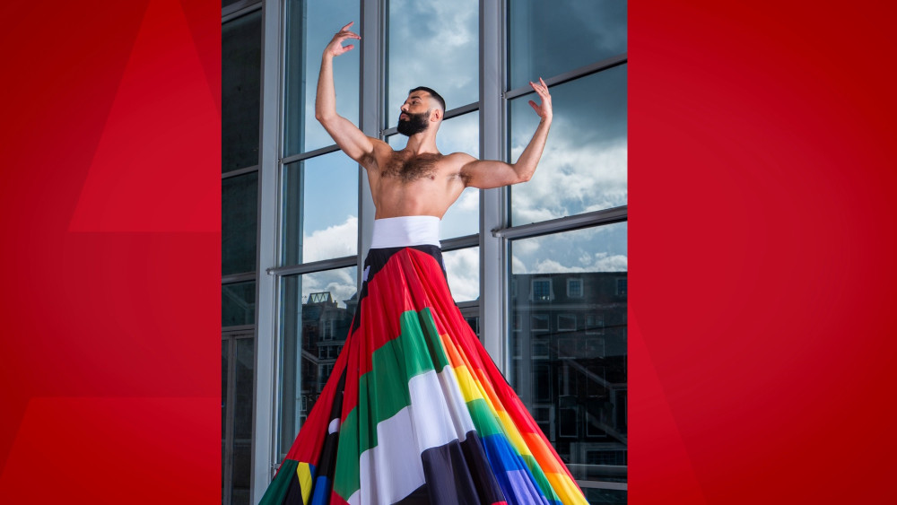 Rainbow Dress on display at Dutch National Opera & Ballet starting tomorrow
