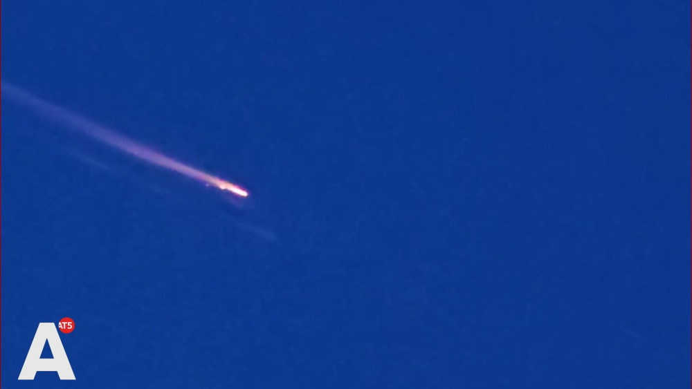Comet over the city: "Never seen anything like it"