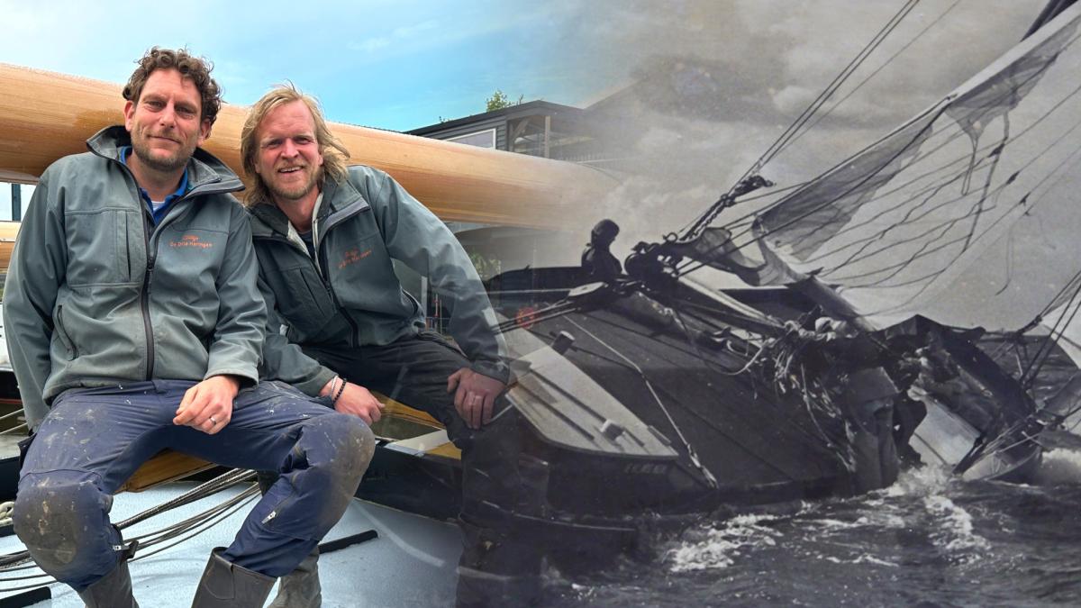 Met vernieuwd skûtsje vaart Thomas uit Enkhuizen in de voetsporen van zijn held