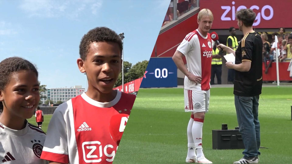 Ajax fans show old-school ambition at open day: "The treble must be achievable"