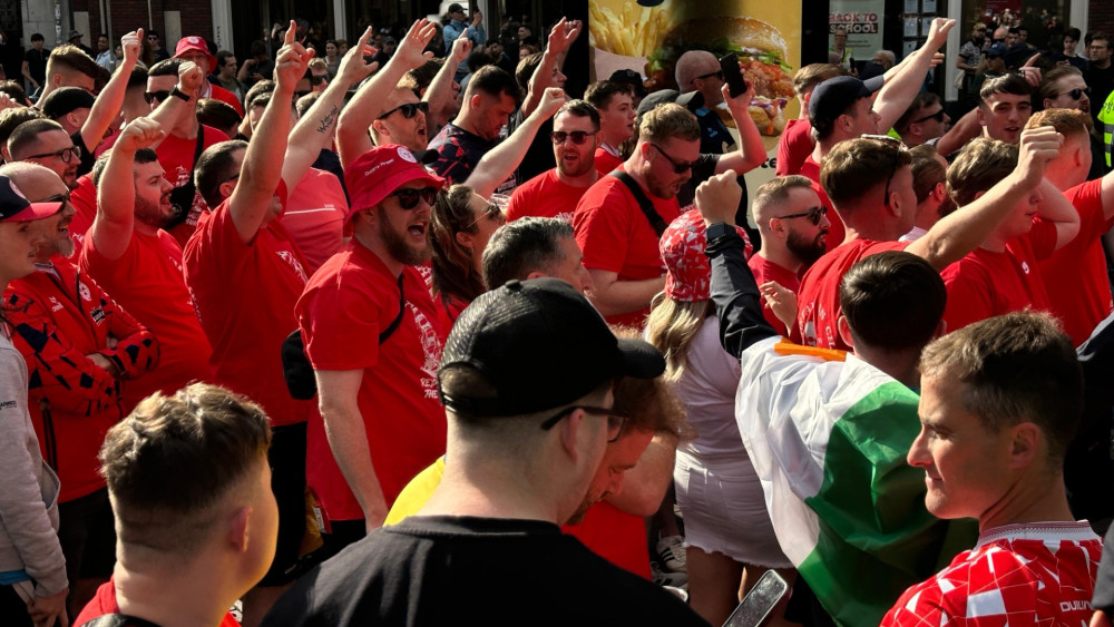 Shelbourne supporters leave a good impression: "Great example"
