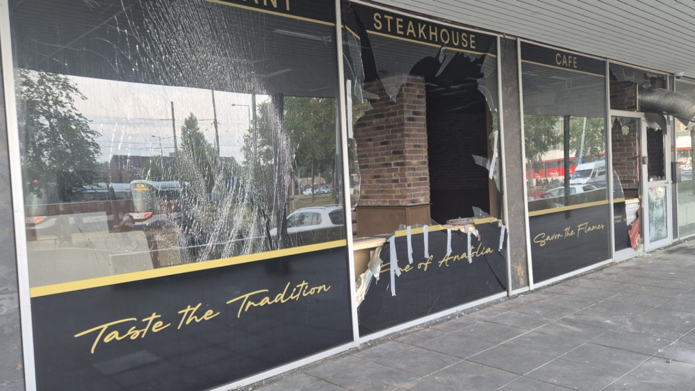 Explosion at restaurant on Dijkgraafplein